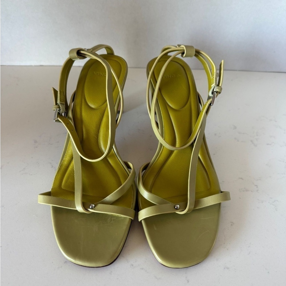 New Vince Marilyn Ankle Strap Sandal in Dried Citrus Size: 6 - Picture 3 of 12